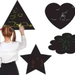 מדבקת לוח גיר צורות גדולות | StickDecor