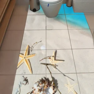 מדבקת רצפה כוכב ים