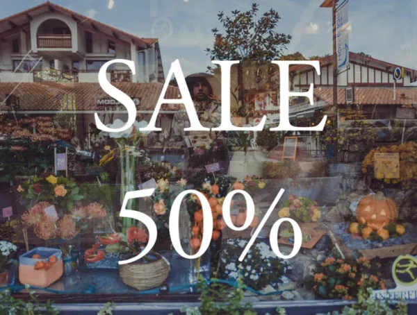 מדבקת sale לעסקים