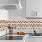 מדבקת בורדר למטבח של פסיפס | StickDecor