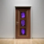 מדבקות נישות 3D ויטראז׳ בצבע סגול | StickDecor