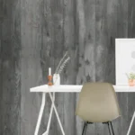 טפט טקסטורת עץ אפור | StickDecor