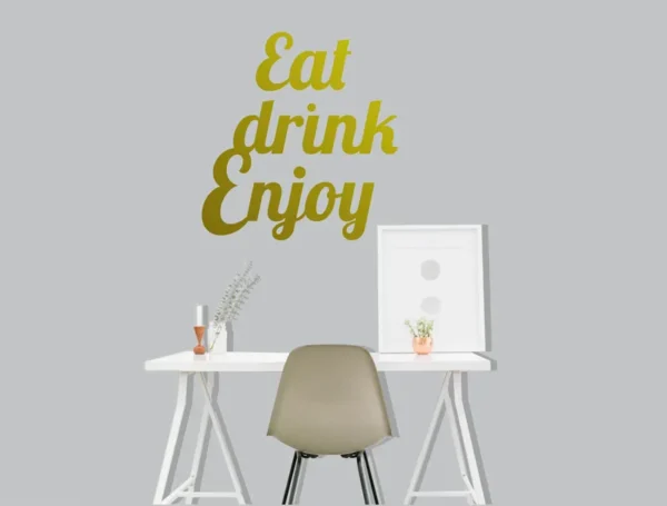 מדבקת enjoy