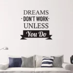 מדבקת DREAMS | StickDecor
