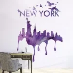 מדבקת ניו יורק בשחקים | StickDecor
