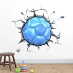 מדבקת כדור תכלת מרהיב | StickDecor