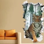 מדבקת קיר טיגריס | StickDecor