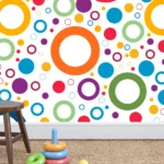 עיגולים צבעוניים | StickDecor