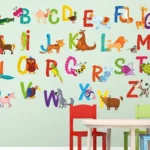 אותיות ABC עם חיות | StickDecor