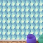 עיגולים כחולים תלת מימדיים | StickDecor