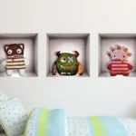נישות עם מפלצות מתוקות | StickDecor