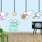 מדבקה | תחנת חלל חייזרית | StickDecor