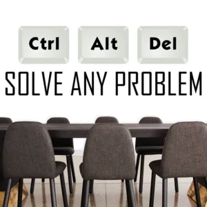 מדבקה | Ctrl Alt Delete