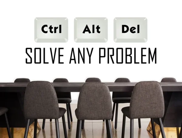 מדבקה | Ctrl Alt Delete