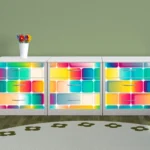 צורות בצבעי הקשת | StickDecor