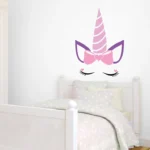 חדת קרן עם פפיון | StickDecor