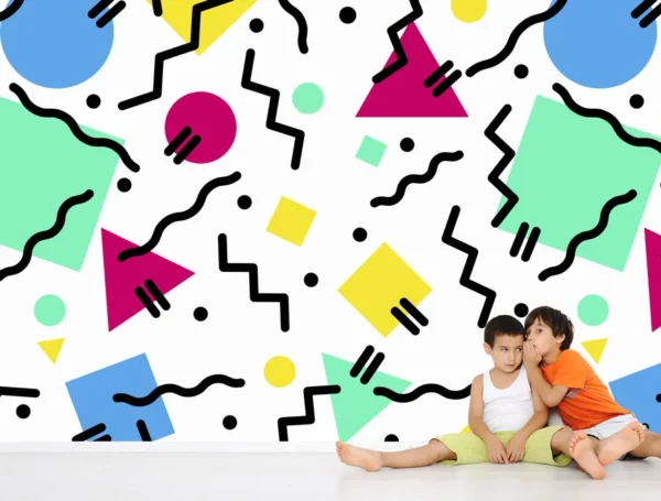 צורות וקישקושים צבעוניים