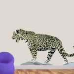 נמר על סלעים | StickDecor
