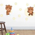 דובונים מתוקים וכוכבים | StickDecor