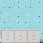 צורות וקשקושים כחול | StickDecor
