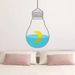 מנורת ירח | StickDecor