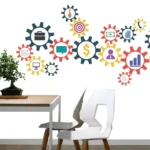 גלגלי שיניים לעסק | StickDecor