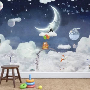 לילה מעל העננים