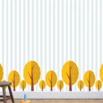 פסים ועצים | StickDecor