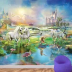 עולם אגדות חדי קרן ובנות ים | StickDecor