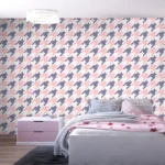 עיצוב פפיטה ורוד כחול | StickDecor