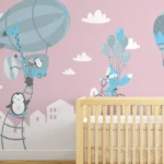 חיות מתוקות מרחפות | StickDecor