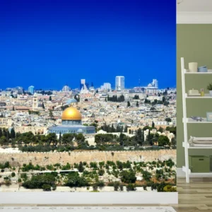 מדבקת טפט נוף ירושלימי