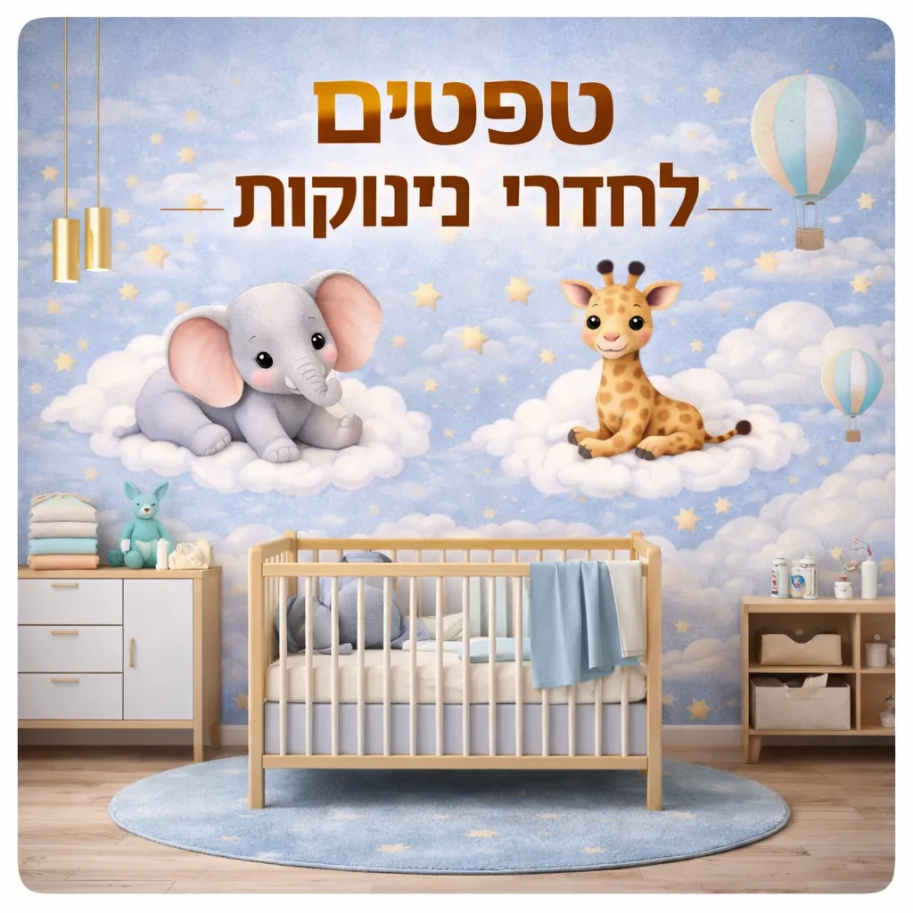 טפטים לחדרי תינוקות