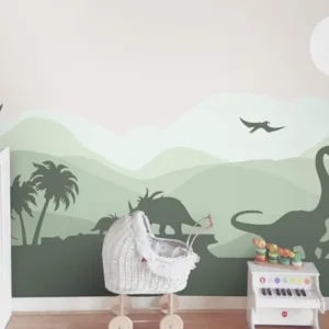 ספארי דינוזאורים בגווני ירוק
