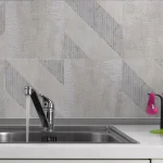 מדבקות לאריחים | אריחי בטון פסים