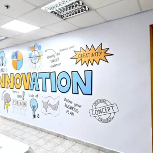 מדבקת טפט Innovation חדשנות