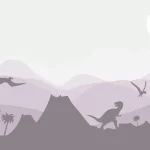 ספארי דינוזאורים טירקס בגווני ורוד עדין