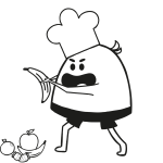 פיט הקטן במטבח