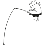 פיט הקטן יצא לדוג