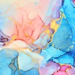 טקסטורת שיש יוקרתי בגווני ורוד כחול וסגול בוהקים