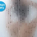 מדבקה חלבית | טיפות עדינות