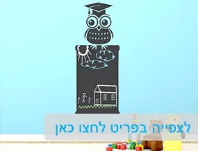 מדבקות קיר וטפטים לבתי ספר