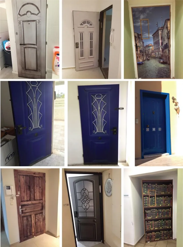 דלתות אצל לקוחות