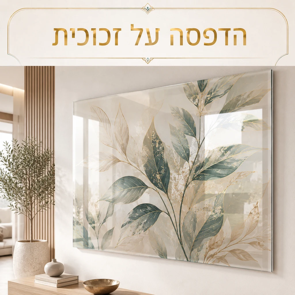 הדפסה על זכוכית