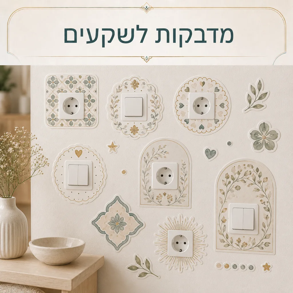 מדבקות לשקעים