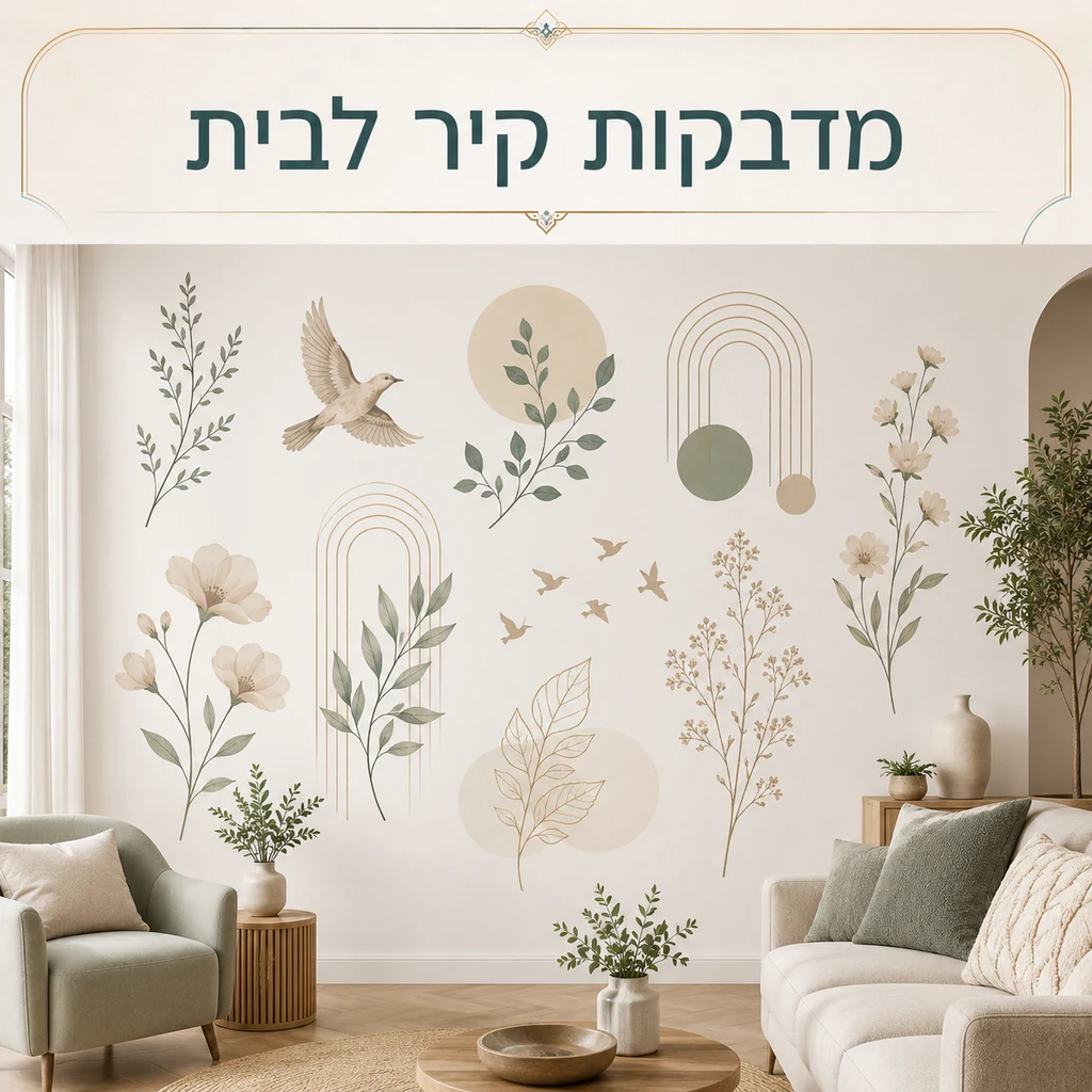 מדבקות קיר לבית