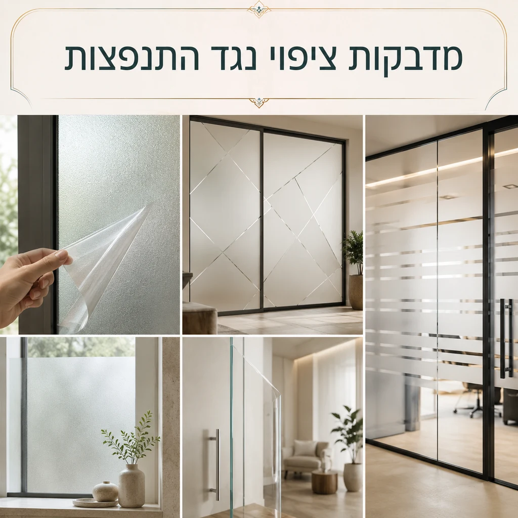 מדבקות ציפוי נגד התנפצות