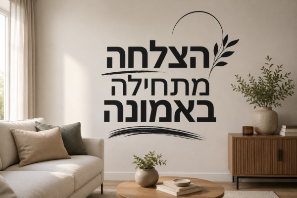 השראה להצלחה במילים