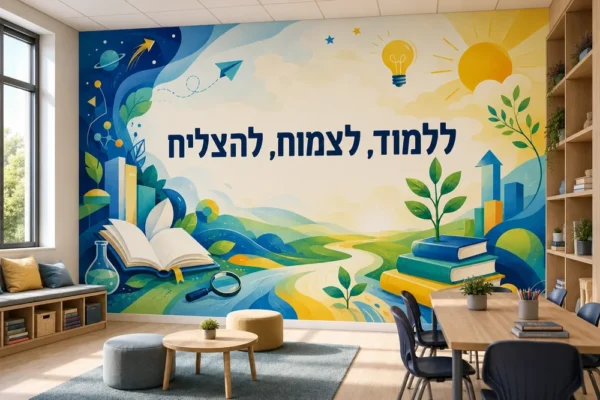 ספר פתוח ונוף מרהיב