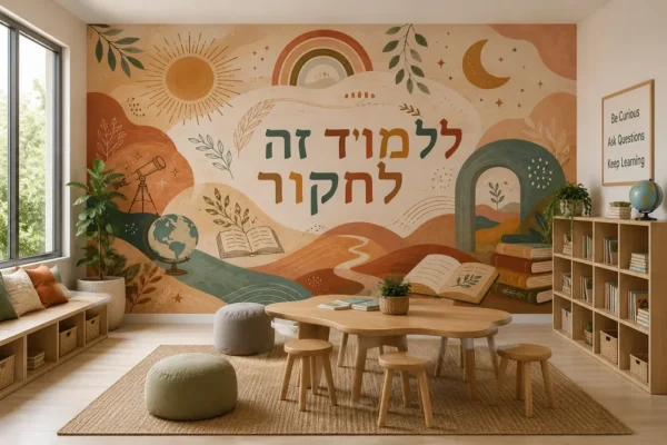 טפט חלום של טבע ולמידה